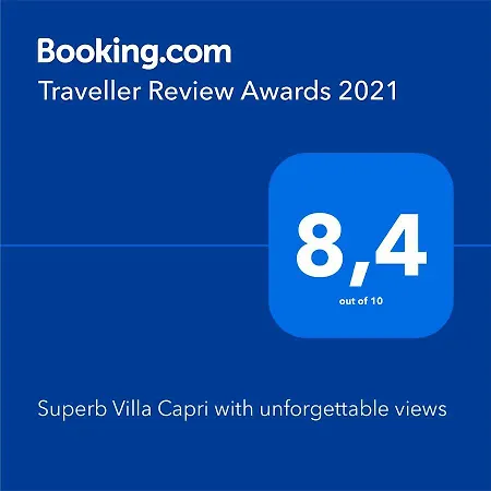 Villa Superb Capri With Unforgettable Views Callao Salvaje